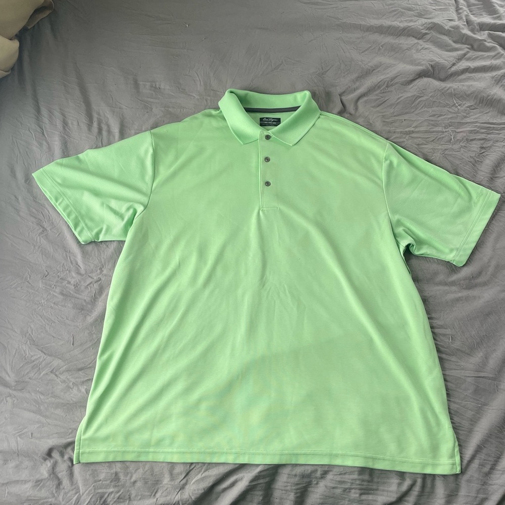 Worn Once!! Men's Green Polo Shirt